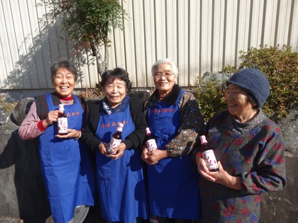 シソを使った商品開発