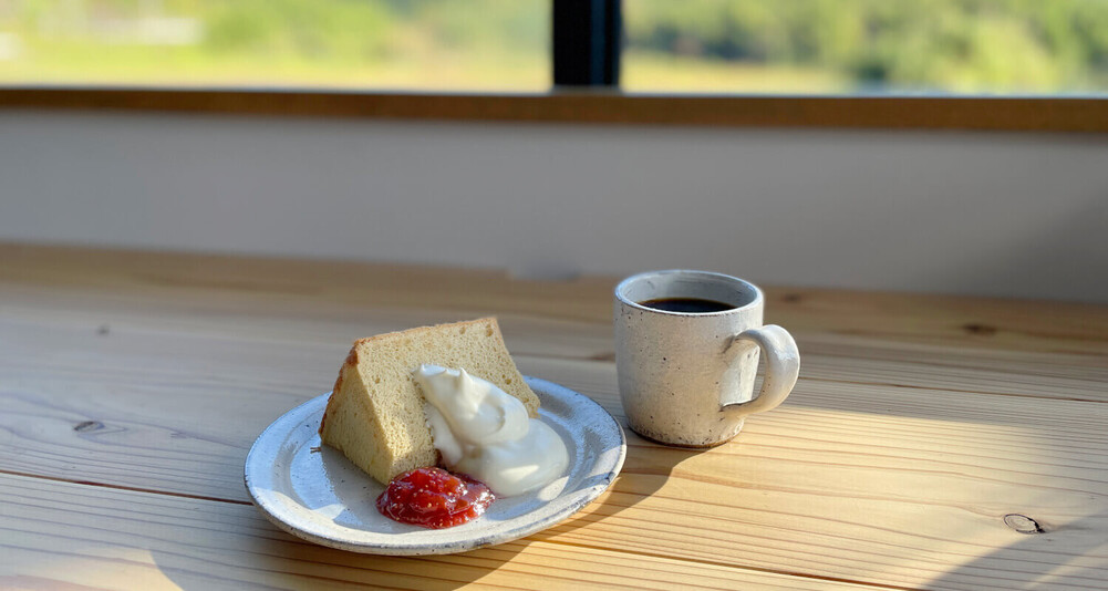 米粉シフォンケーキセット