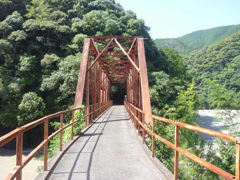 東川の森林鉄道跡